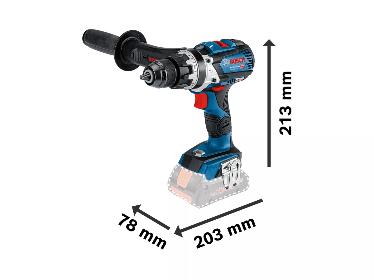 Perceuse visseuse à percussion GSB 18 V-110 C solo BOSCH